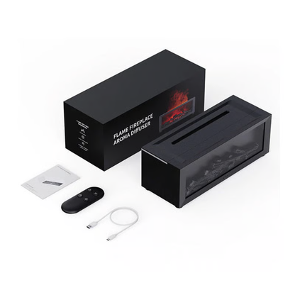 🔥Fireplace Flame Diffuser Humidifier with Remote