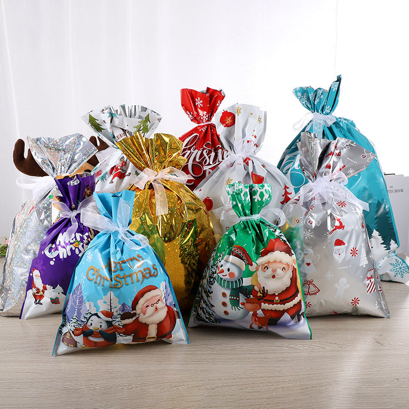 🔥🔥BUY 1 GET 1 FREE🔥🔥🎅MerryPouch Christmas Drawstring Gift Bags