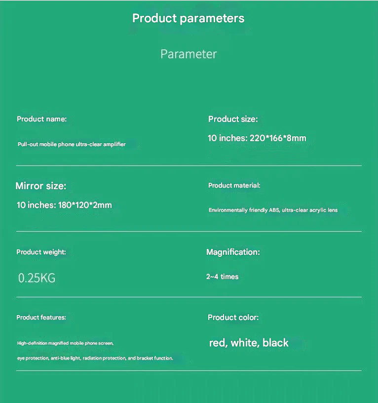 🔥🔥Limited-time offer: only$ 7.99🔥Screen Magnifier Newest Version